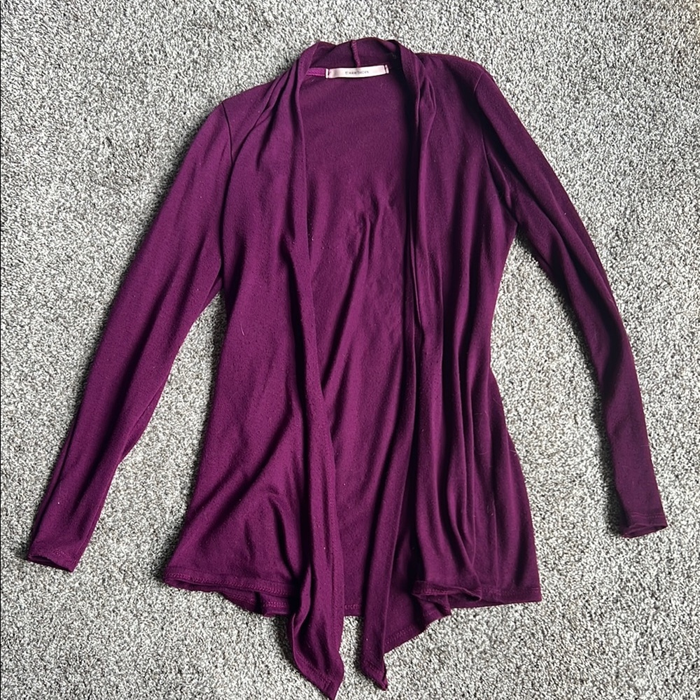 41 Hawthorn Deep Purple Cardigan